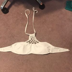 White bikini top